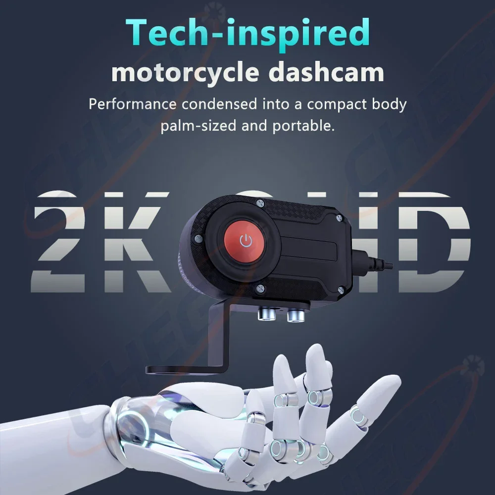 Motorcycle DVR 2K HD WiFi With - Photographic Memory ulasan dan harga
