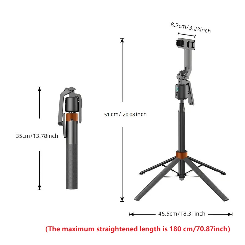 Selfie Stick Tripod Rechargeab - Photography Basics ulasan dan harga
