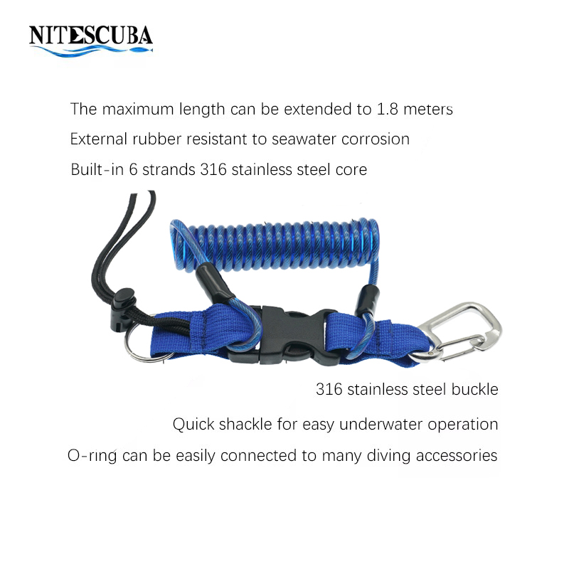 Scuba Diving 316 Anti-lost Spi - Camera Wrist Strap ulasan dan harga