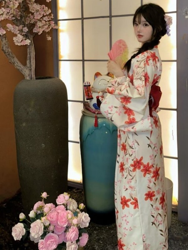 Traditional Kawaii Girl Long K - Photography Japanese ulasan dan harga