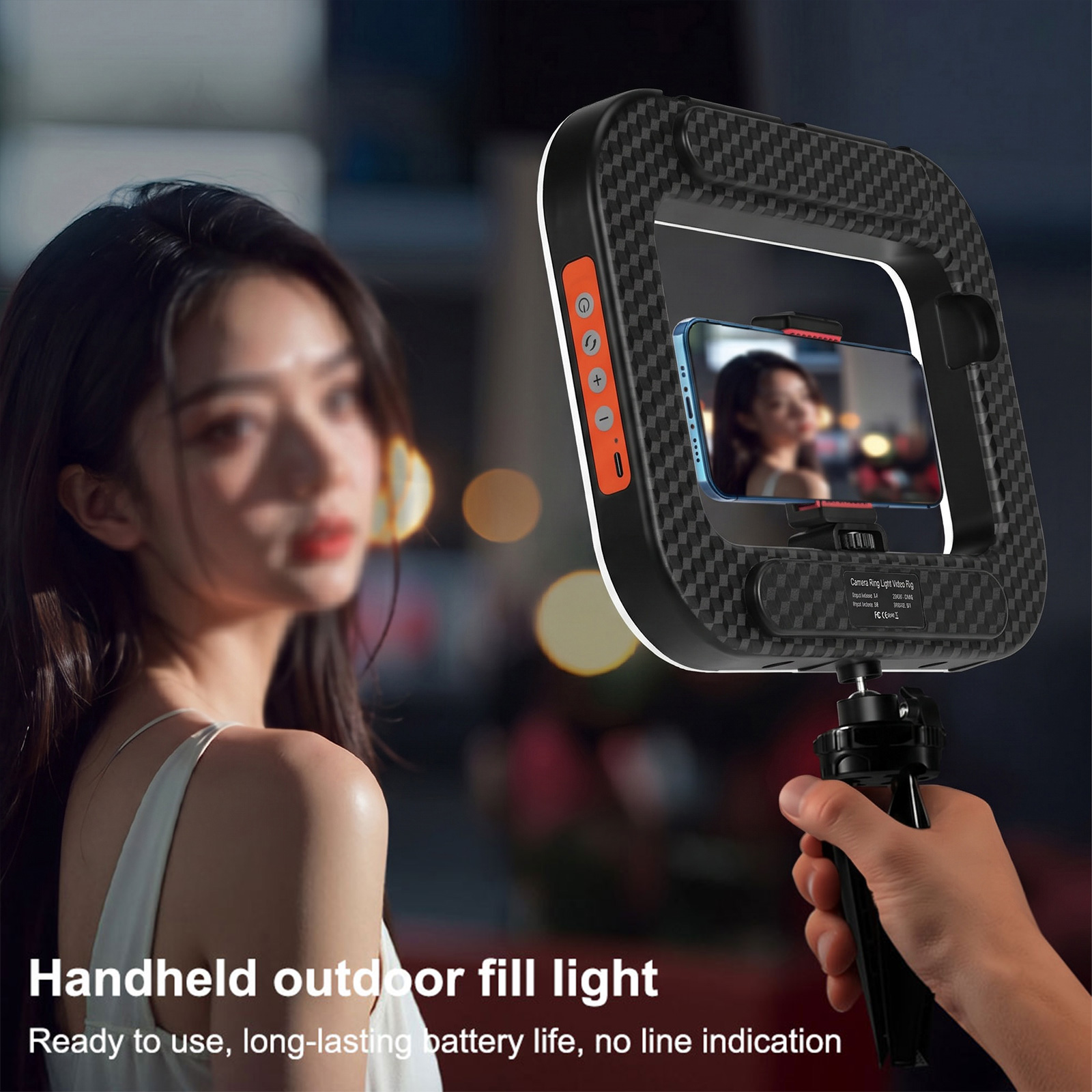 Portable Square Fill Light Mul - Photography Videos Free ulasan dan harga