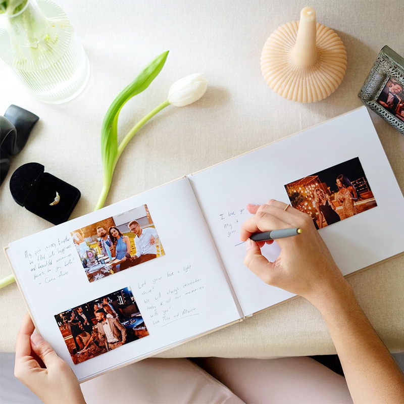 Personalized Guest Book Photo  - Photography Book ulasan dan harga