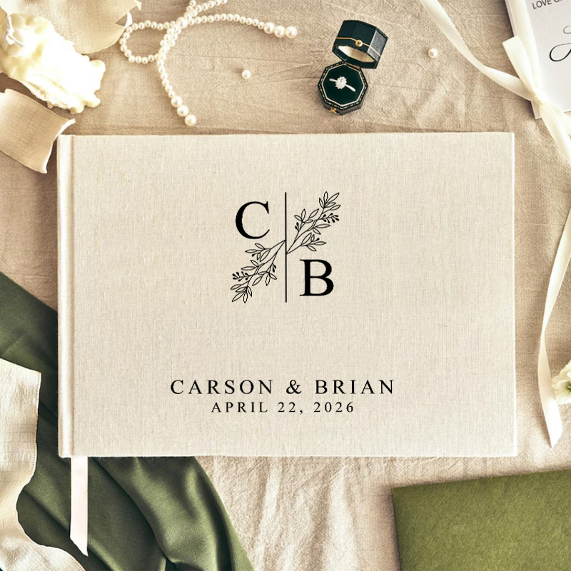Personalized Guest Book Photo  - Photography Book ulasan dan harga