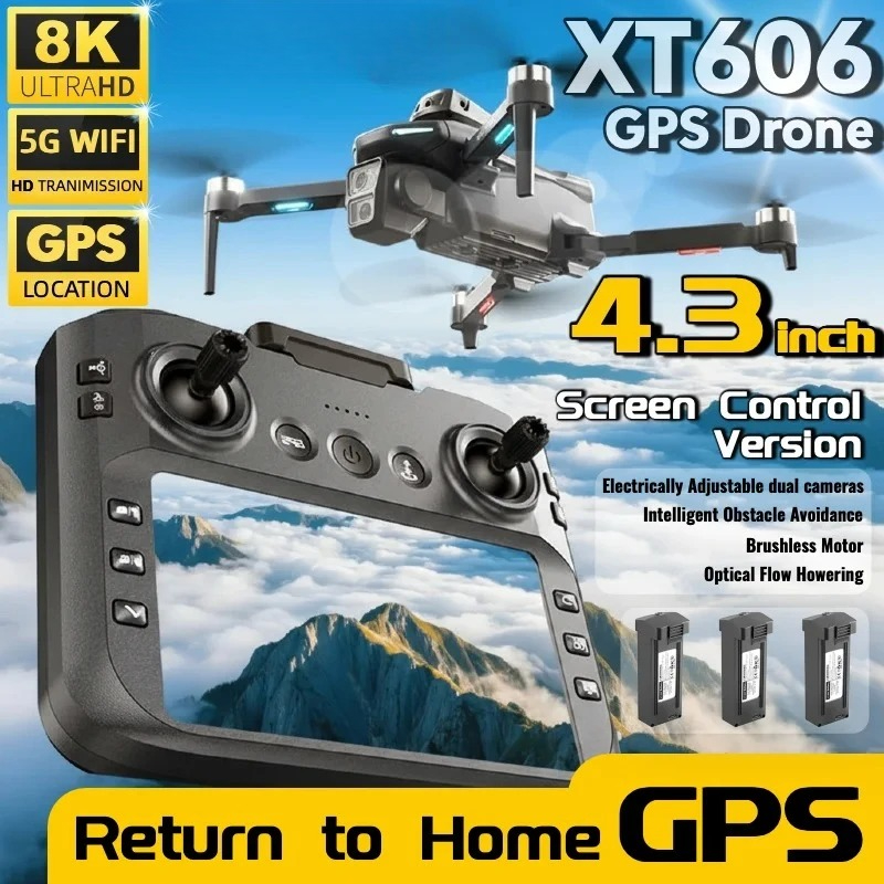 Best Deal XT606 MAX Drone GPS  - Photographic Memory ulasan dan harga