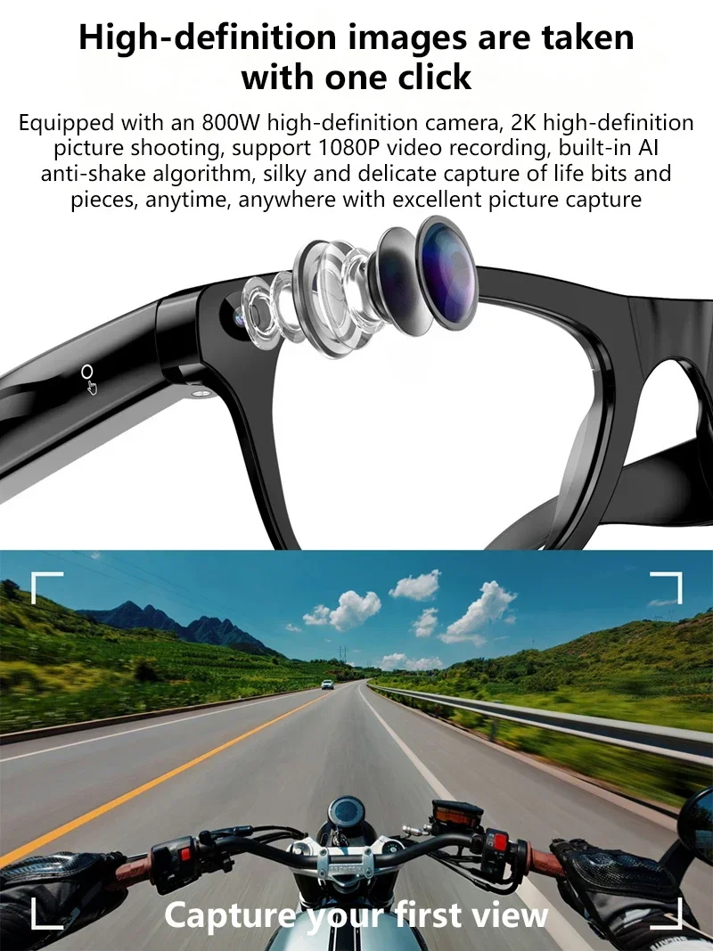 Lenovo New Smart AI Glasses 16 - Photography Japanese ulasan dan harga
